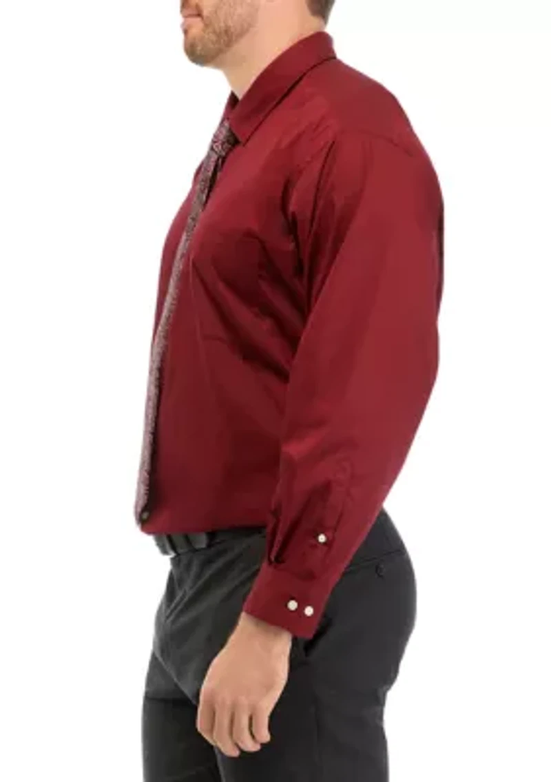 Men's Tall Shirt and Tie Set