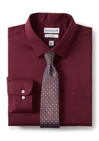 Big & Tall Fashion Shirt and Tie Box Set