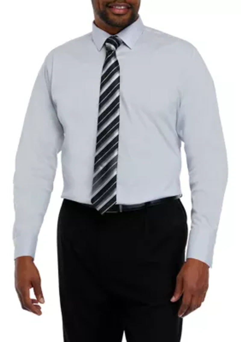Men's Tall Dress Shirt and Tie