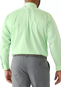 Men's Tall Button Down Shirt and Tie Set