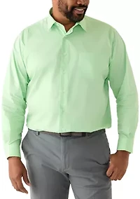 Men's Tall Button Down Shirt and Tie Set