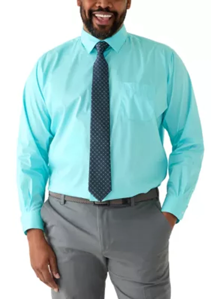 Men's Tall Fashion Shirt and Tie Box Set