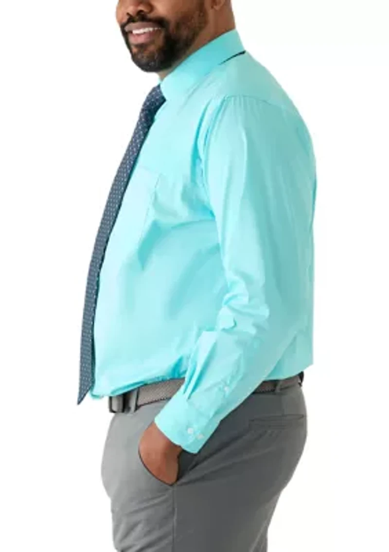 Men's Tall Fashion Shirt and Tie Box Set