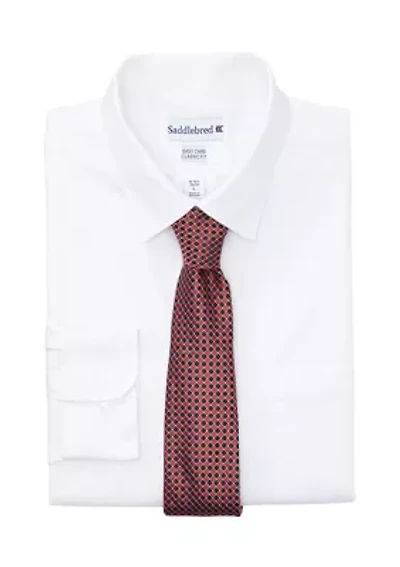 Two-Piece Shirt & Tie Set