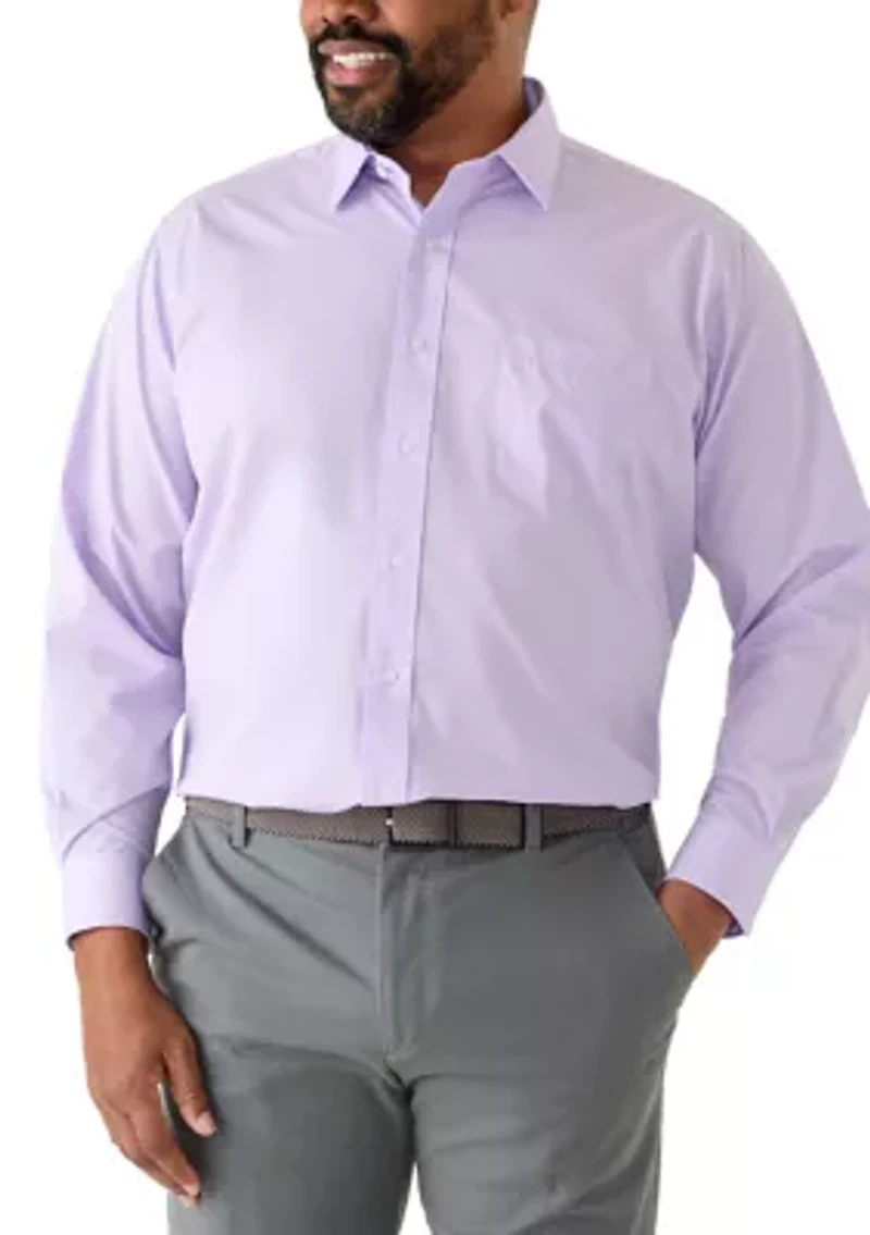 Big & Tall Solid Dress Shirt