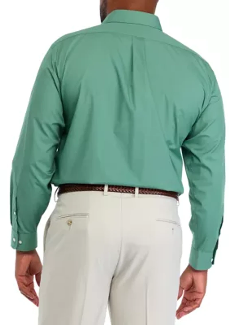 Big & Tall Fashion Solid Dress Shirt