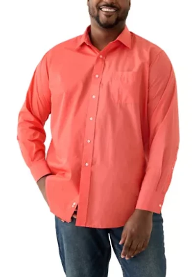 Big & Tall Fashion Shirt and Tie Box Set