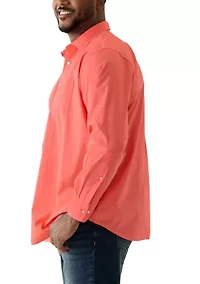 Big & Tall Fashion Shirt and Tie Box Set
