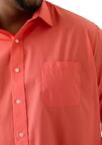 Big & Tall Fashion Shirt and Tie Box Set