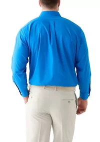 Men's Big Solid Dress Shirt