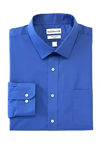 Men's Big Solid Collar Shirt