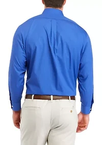 Men's Big Solid Collar Shirt