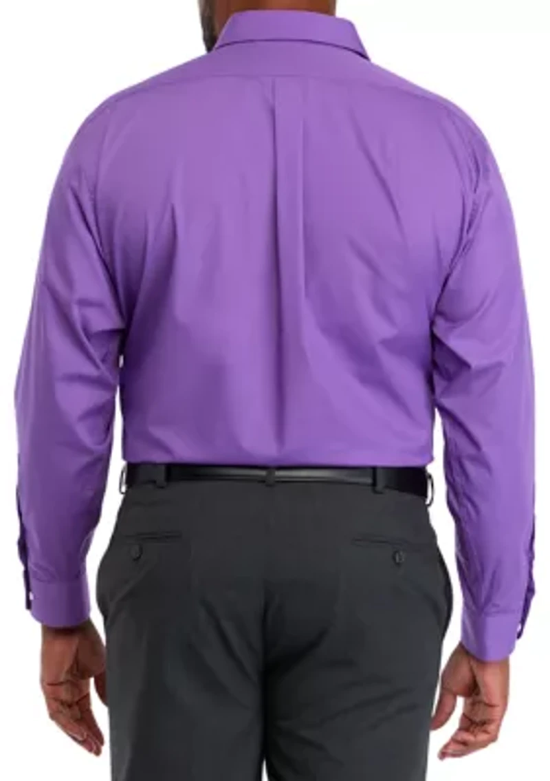 Big & Tall  Fashion Solid Dress Shirt