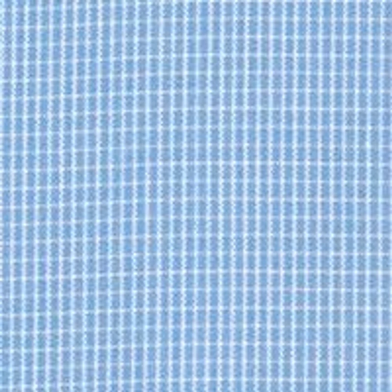 Men's Big Grid Stretch Collar Shirt