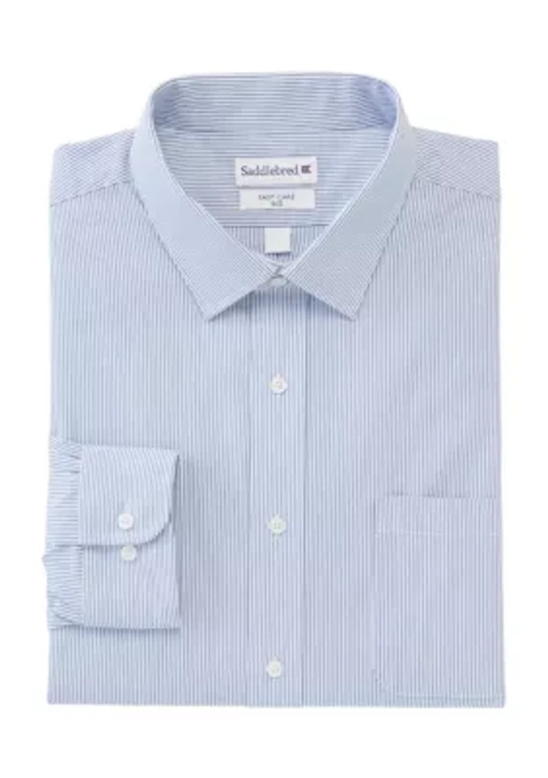 Men's Big Easy Care Stripe Stretch Collar Shirt