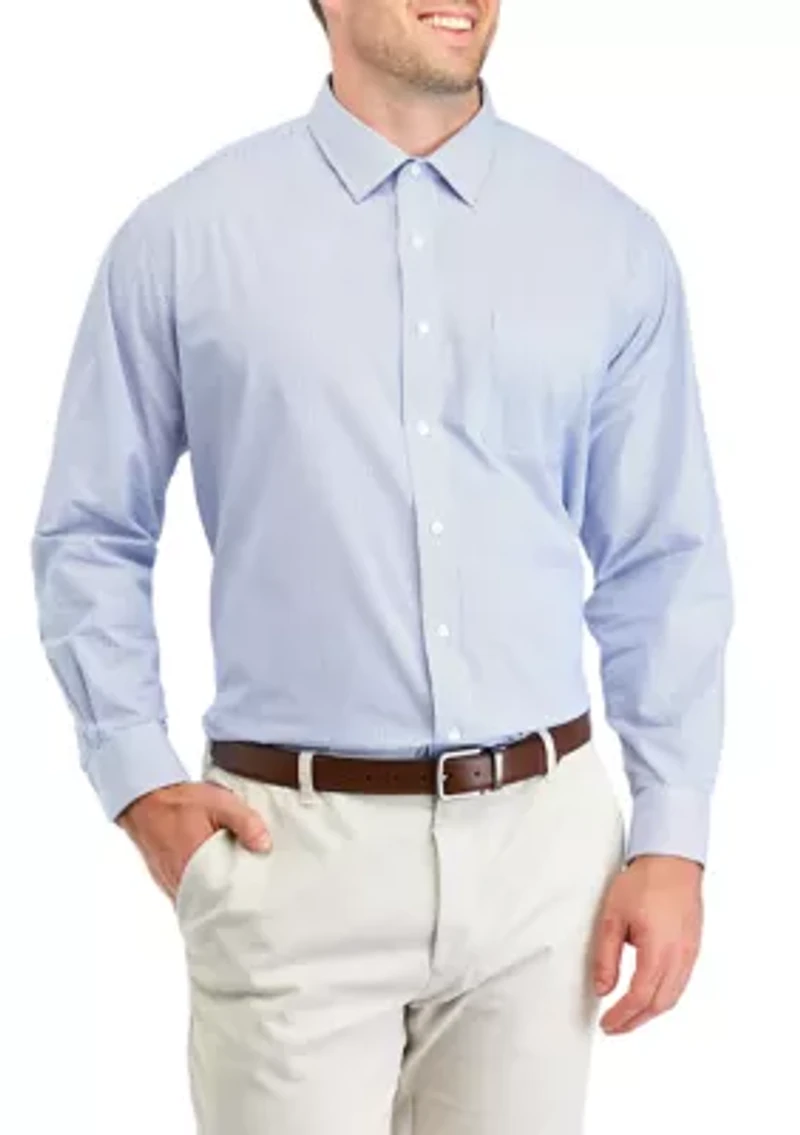 Men's Big Easy Care Stripe Stretch Collar Shirt