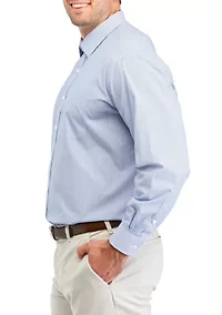 Men's Big Easy Care Stripe Stretch Collar Shirt