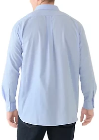 Men's Big Fashion Yarn Dye Dress Shirt