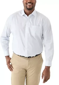 Big & Tall Solid Dress Shirt
