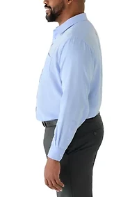 Big & Tall Yarn Dye Dress Shirt