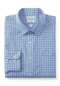 Men's Big Fashion Yarn Dye Dress Shirt
