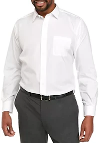 Big & Tall  Easy Care Stretch Collar Dress Shirt