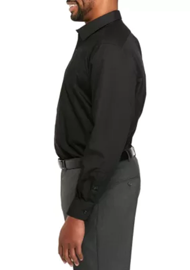 Big & Tall  Easy Care Stretch Collar Dress Shirt