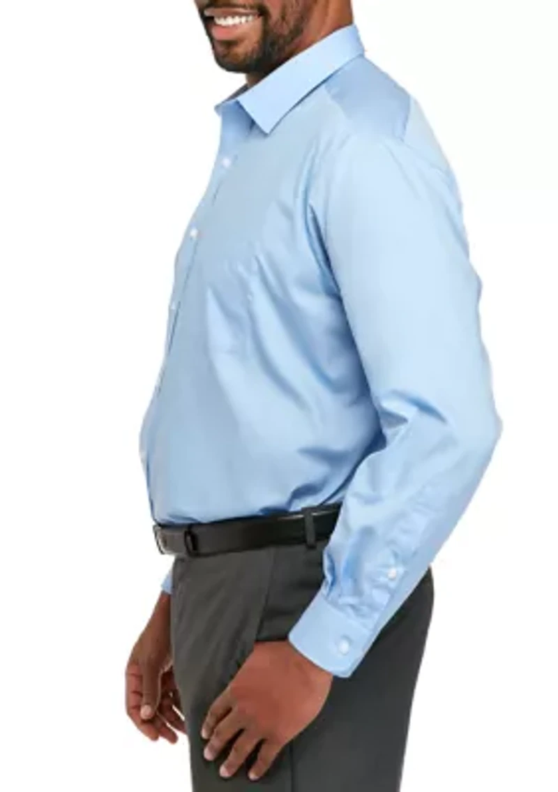 Big & Tall Easy Care Stretch Collar Dress Shirt