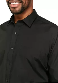 Big & Tall  Easy Care Stretch Collar Dress Shirt