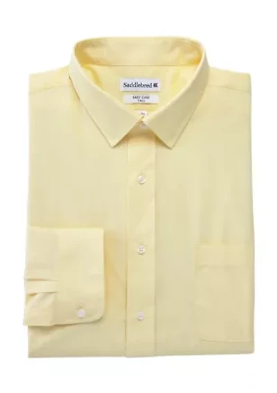Men's Tall Solid Dress Shirt