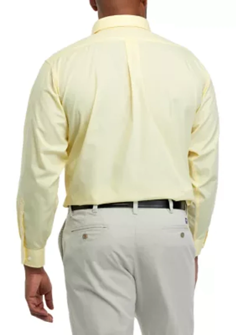 Men's Tall Solid Dress Shirt