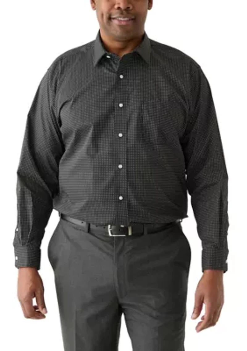 Big & Tall Fashion Print Dress Shirt