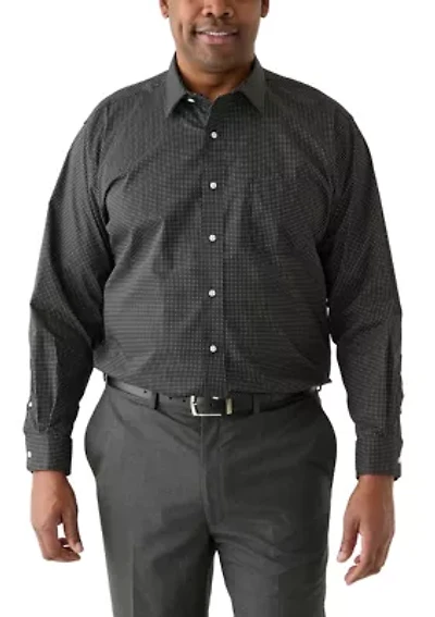 Big & Tall Fashion Print Dress Shirt