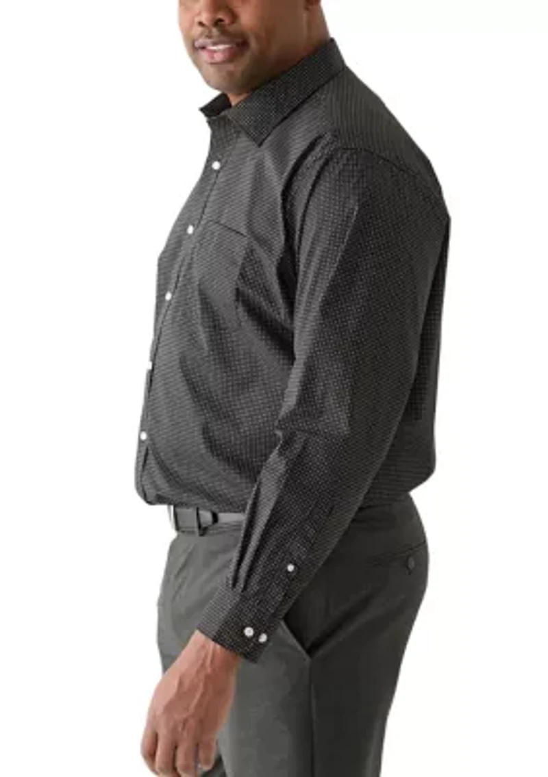 Big & Tall Fashion Print Dress Shirt