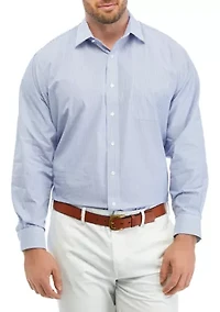 Men's Tall Striped Dress Shirt