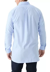 Men's Tall Fashion Yarn Dyed Dress Shirt