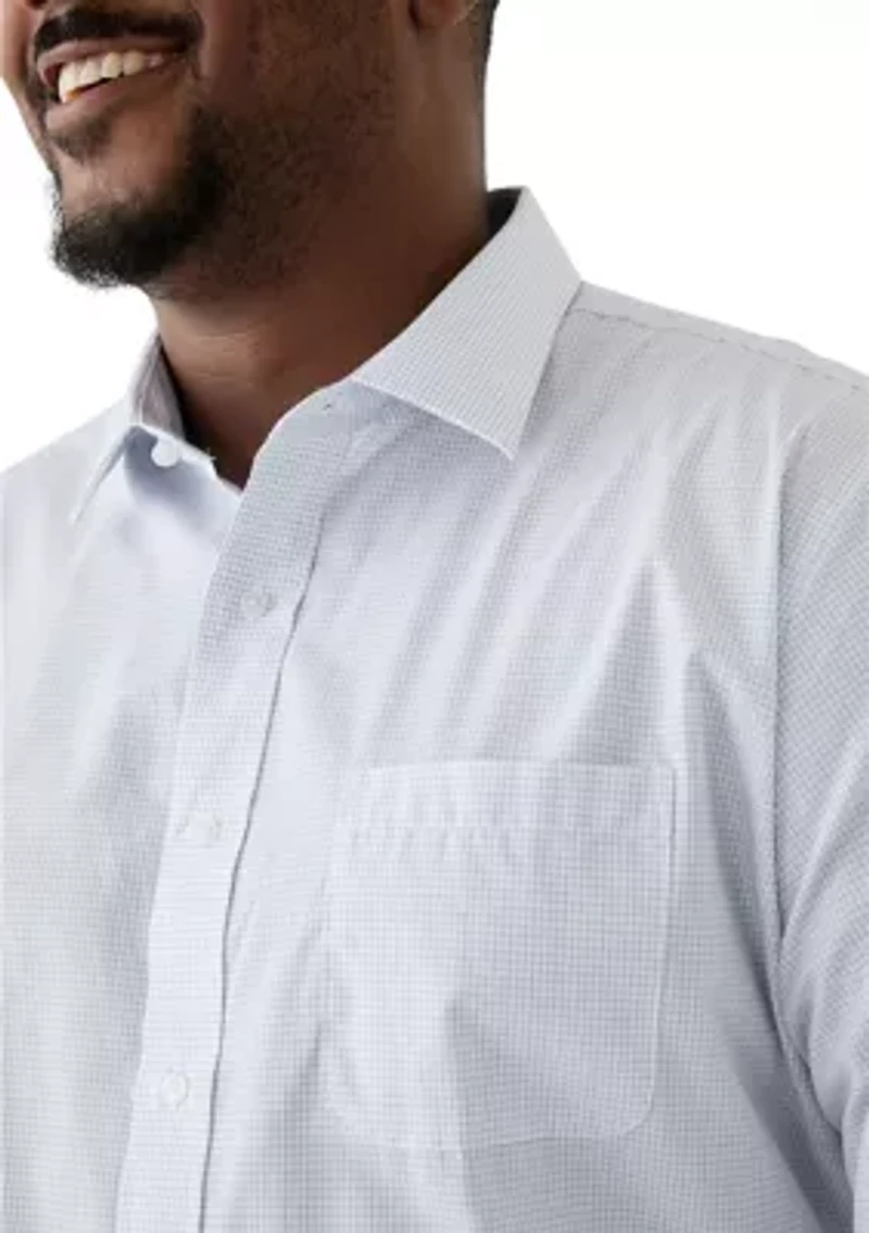 Big & Tall Yarn Dyed Dress Shirt