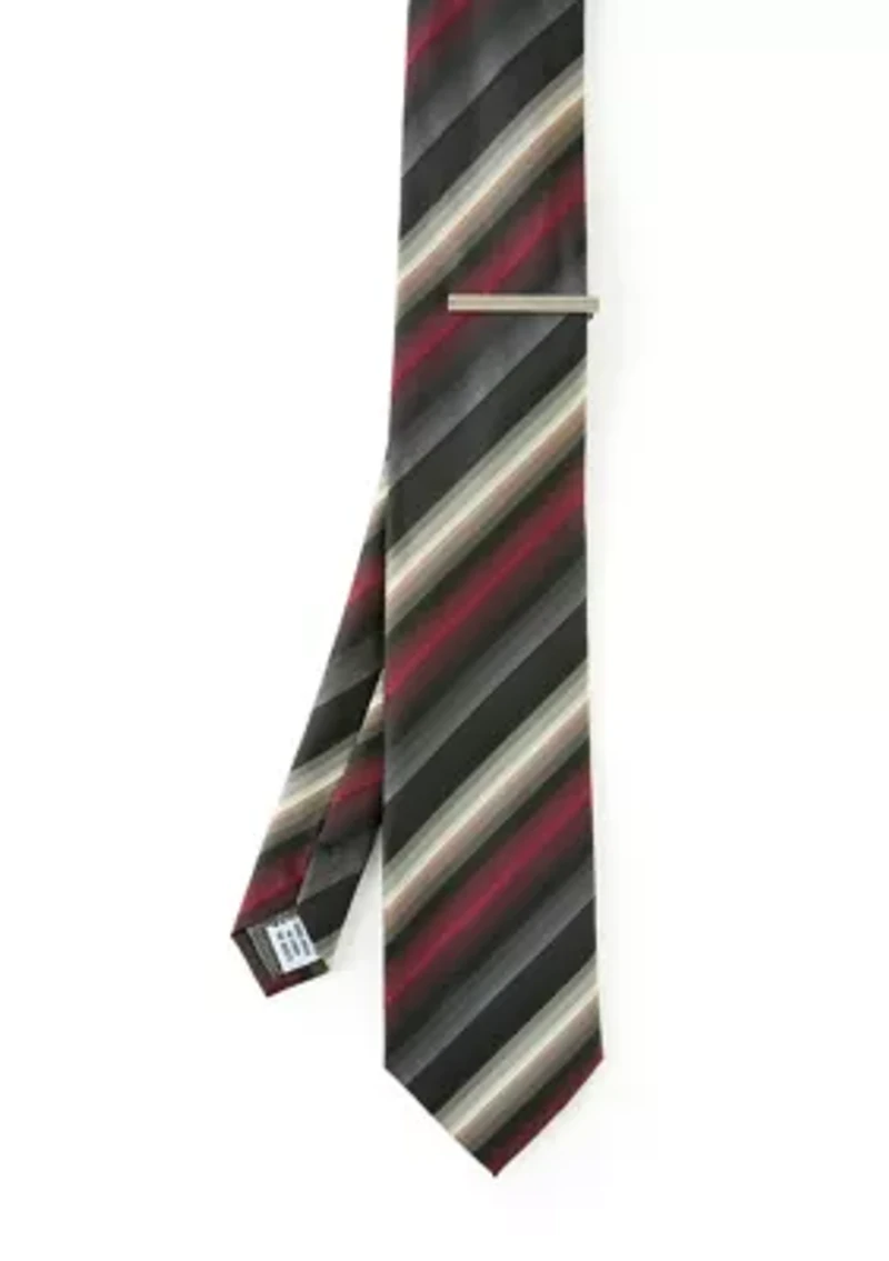 Big & Tall Tie Hanky Bar Set
