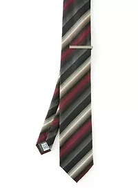 Big & Tall Tie Hanky Bar Set