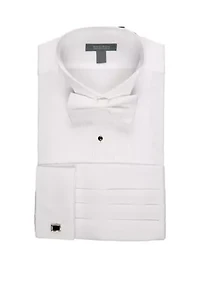 Boxed Slim Wing Tip Tuxedo Shirt Set