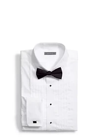 Classic Fit Formal Tuxedo Shirt and Tie Set