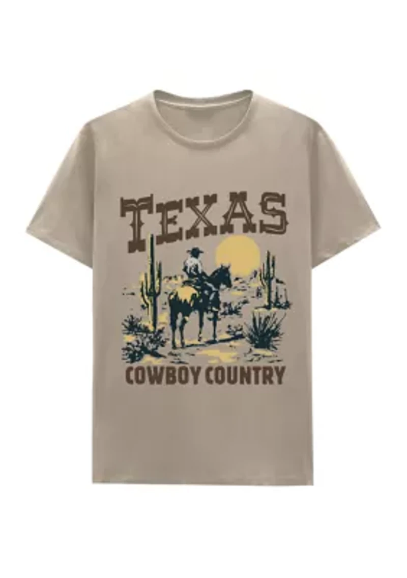 Men's Cowboy Country Graphic T-Shirt
