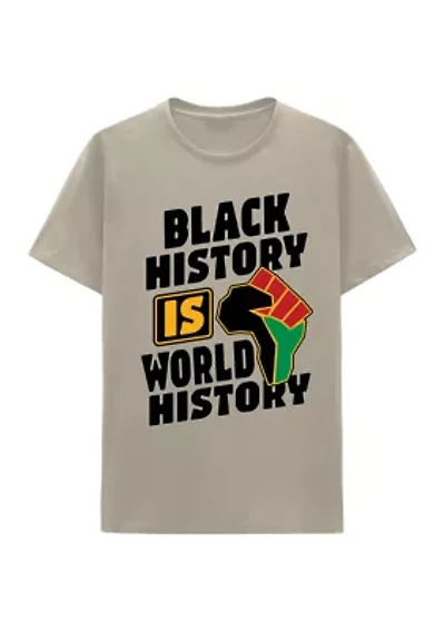Men's Black History is World T-Shirt