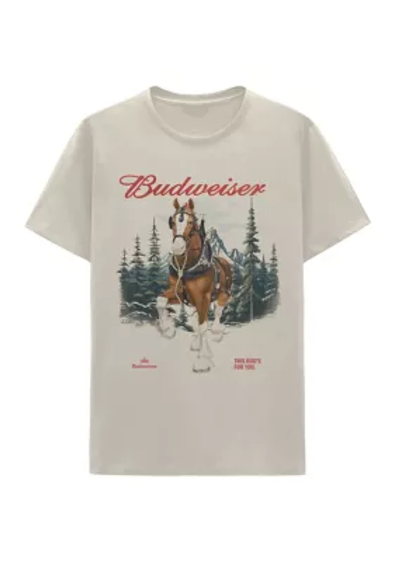 Budweiser Horse Graphic T-Shirt