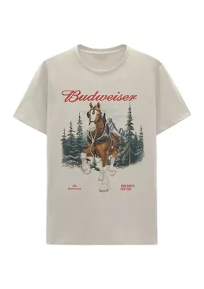 Budweiser Horse Graphic T-Shirt