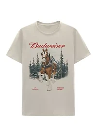 Budweiser Horse Graphic T-Shirt