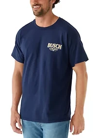Men's Busch Light Fish Graphic T-Shirt