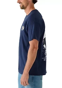 Men's Busch Light Fish Graphic T-Shirt