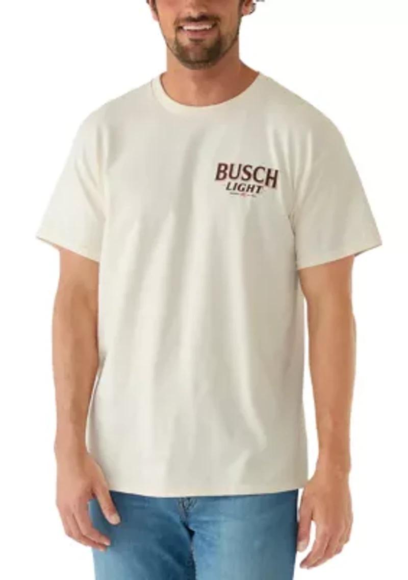 Men's Busch Light Dog Graphic T-Shirt
