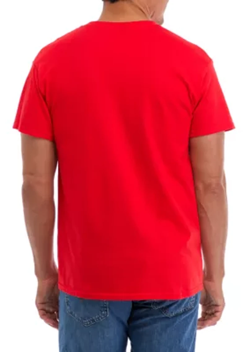 Santa's Coke Short Sleeve Graphic T-Shirt